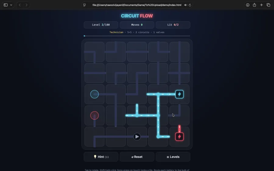 Circuit Flow screenshot 2 from the developer