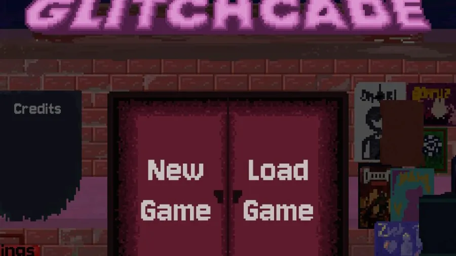 Glitchcade running in the browser, screen 1 captured by FreshPlay on October 26, 2026