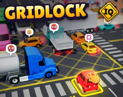 Gridlock IQ, a new traffic puzzle game by picatteam
