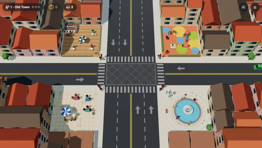 Gridlock IQ running in the browser, screen 1 captured by FreshPlay on October 26, 2026