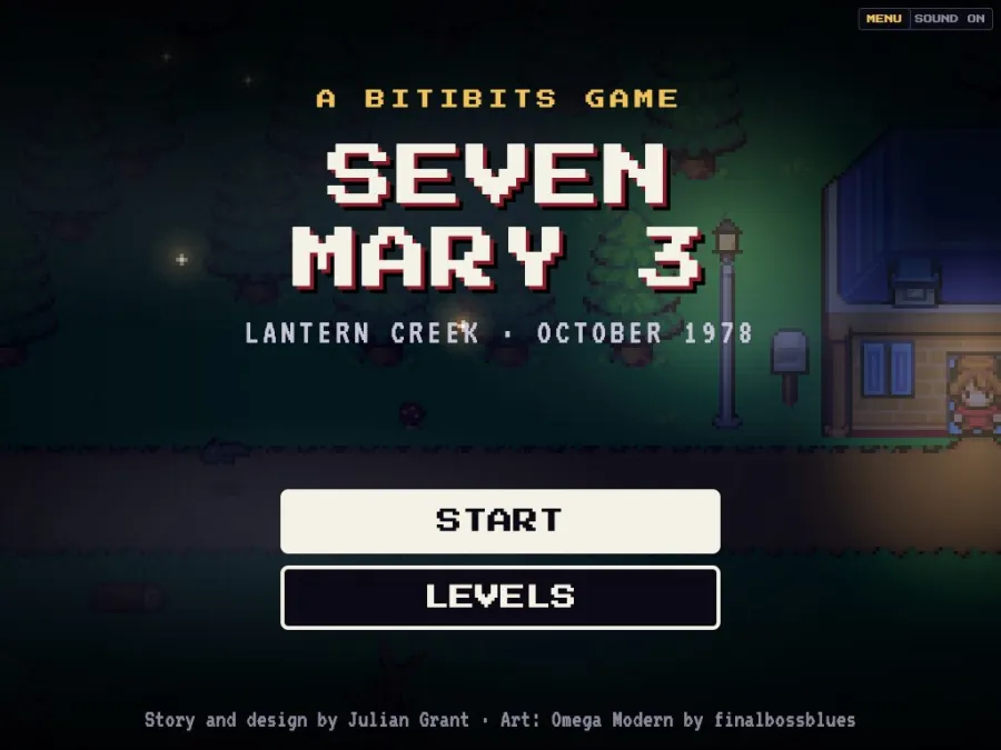 Seven Mary 3 running in the browser, screen 1 captured by FreshPlay on October 27, 2026